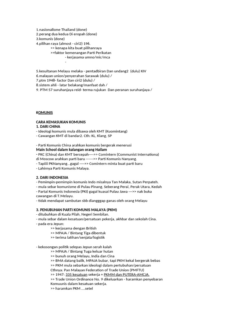 Pat Form 4 Topics | PDF