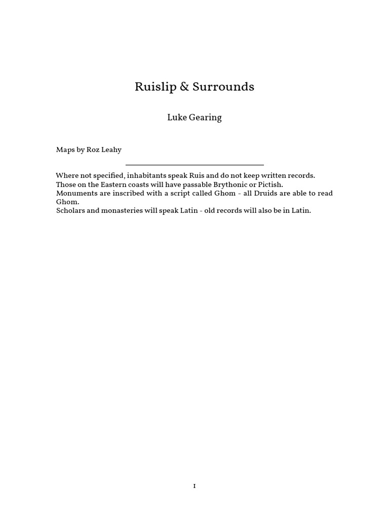 Ruislip Gravestone Inscriptions | PDF