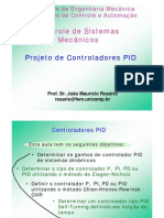 Controle PID de sistemas mecânicos