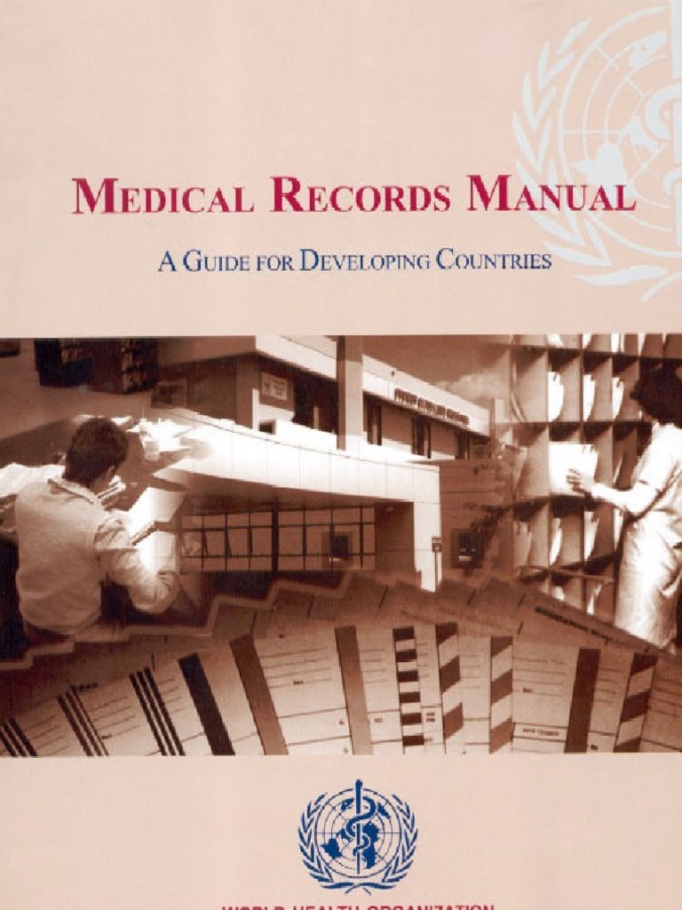 WHOMedical Records Manual Medical Record Patient