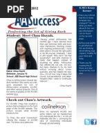 AASuccess E-News February and March 2012
