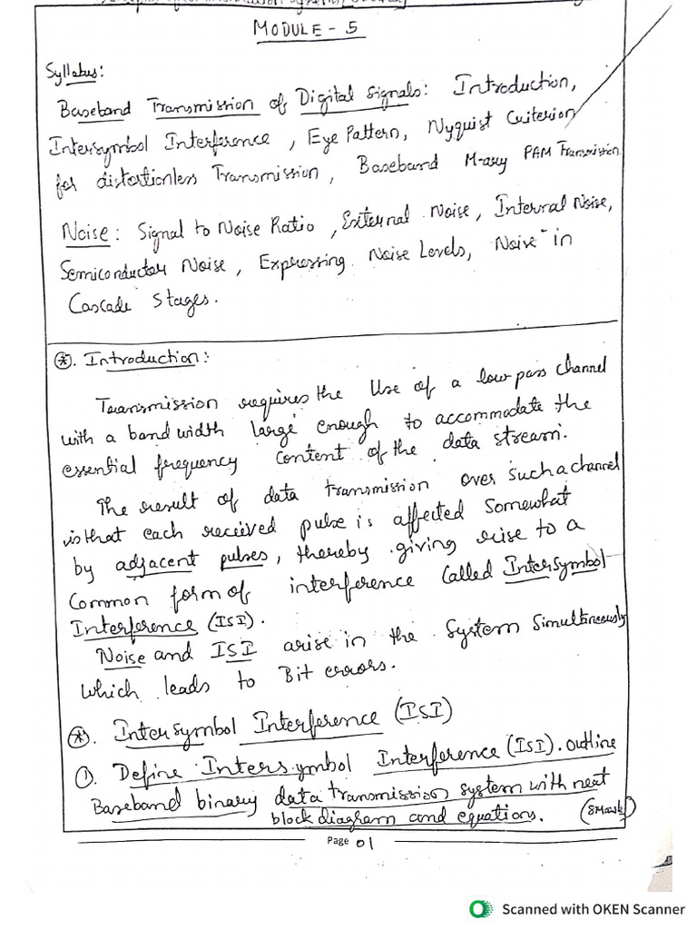 PCS M5 Notes | PDF