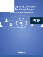 Guía para el uso de Facebook para Militares de los Estados Unidos. (DoD) 