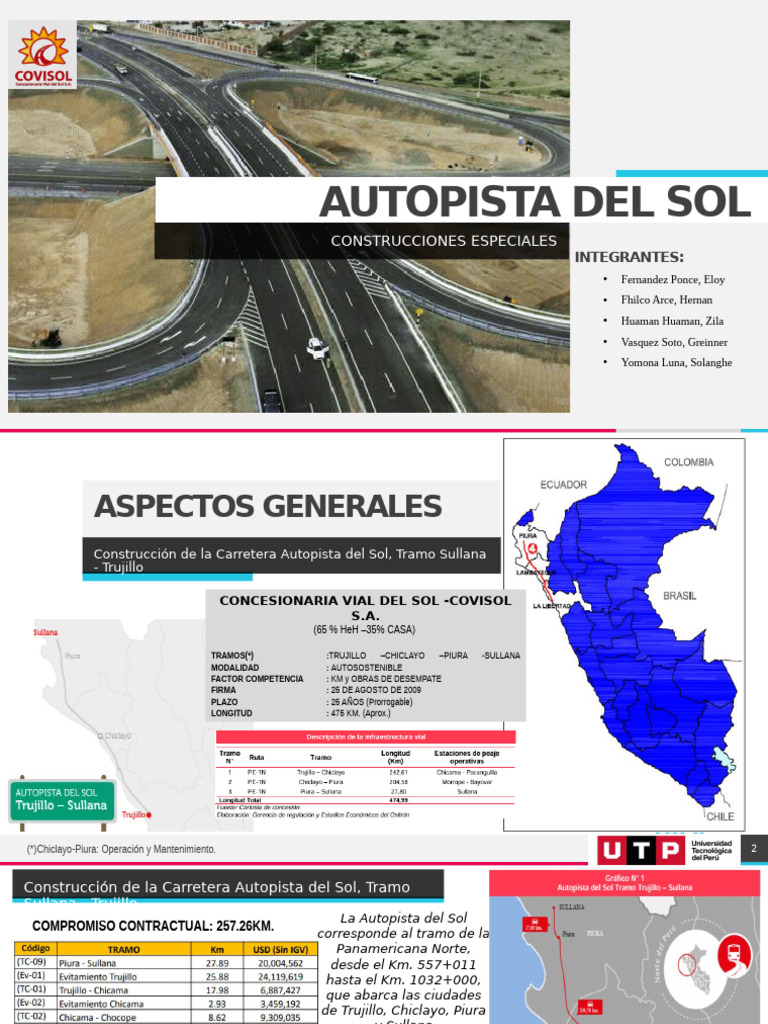 Autopista Del Sol-Ult | PDF | Transporte | Transporte de tierra