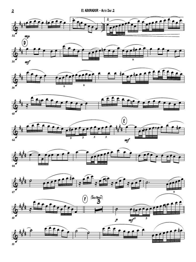 Alto Sax 2-2 | PDF