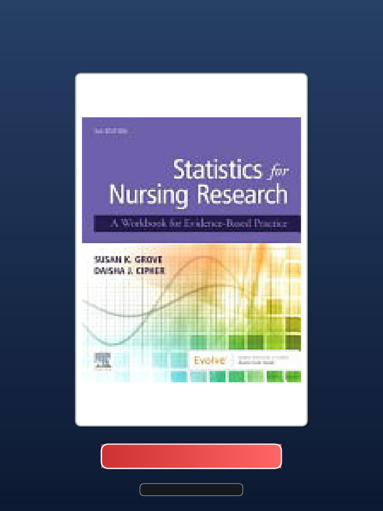 Statistics For Nursing ResearchA Workbook For EvidenceBased Practice ...