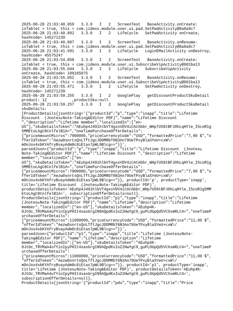 Jnotes In-App Purchase Discounts | PDF | Software Engineering | Software