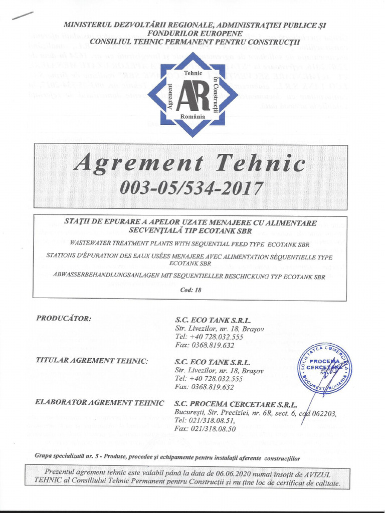 agrement-tehnic-ecotank-pdf