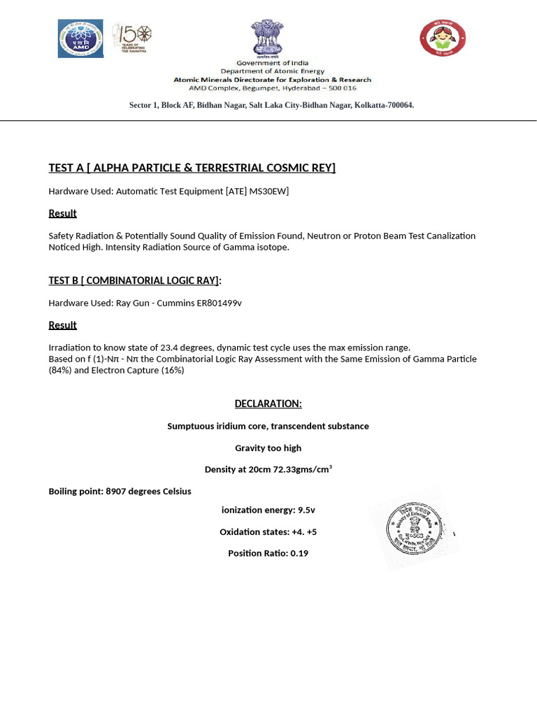 Bha Bha Atomic R&D | PDF