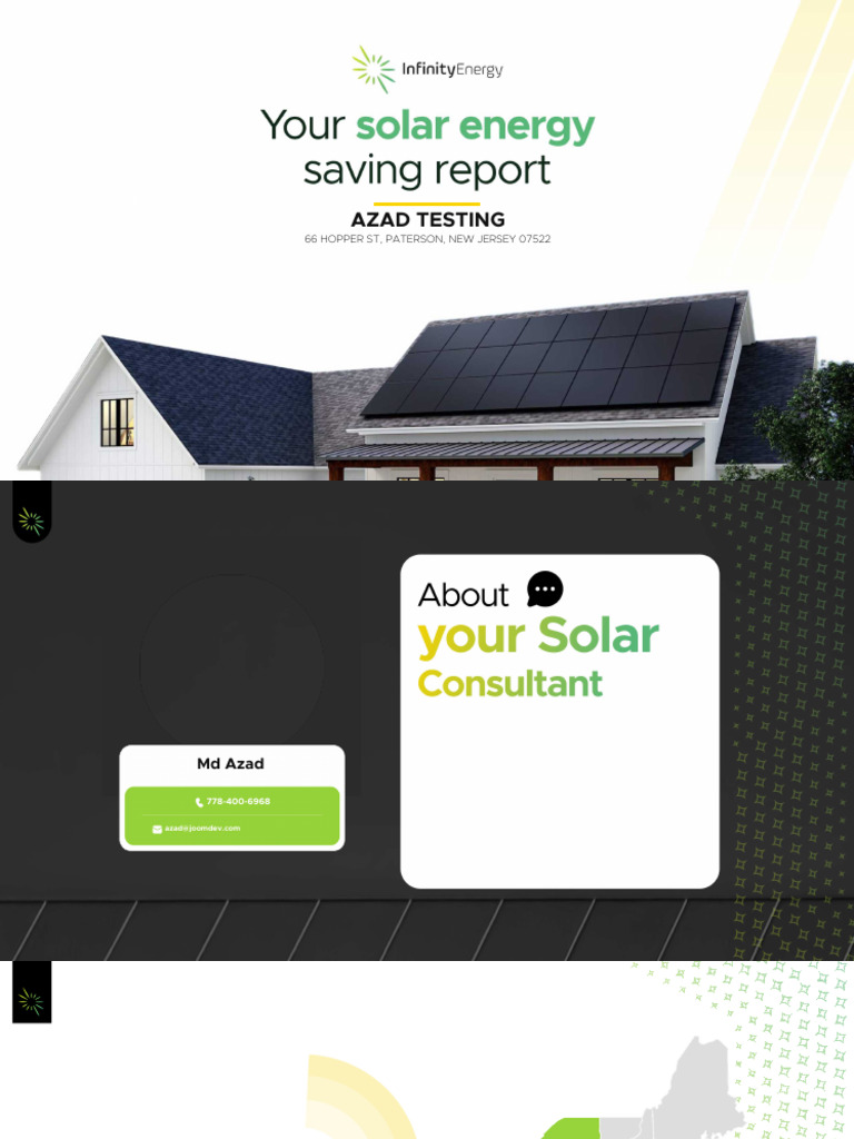 Infinity Energy Solar Solutions Overview | PDF | Credit | Finance ...