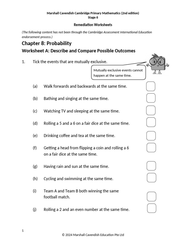 MCE Cambridge Primary Maths 2E Stage6 RM C08 | PDF
