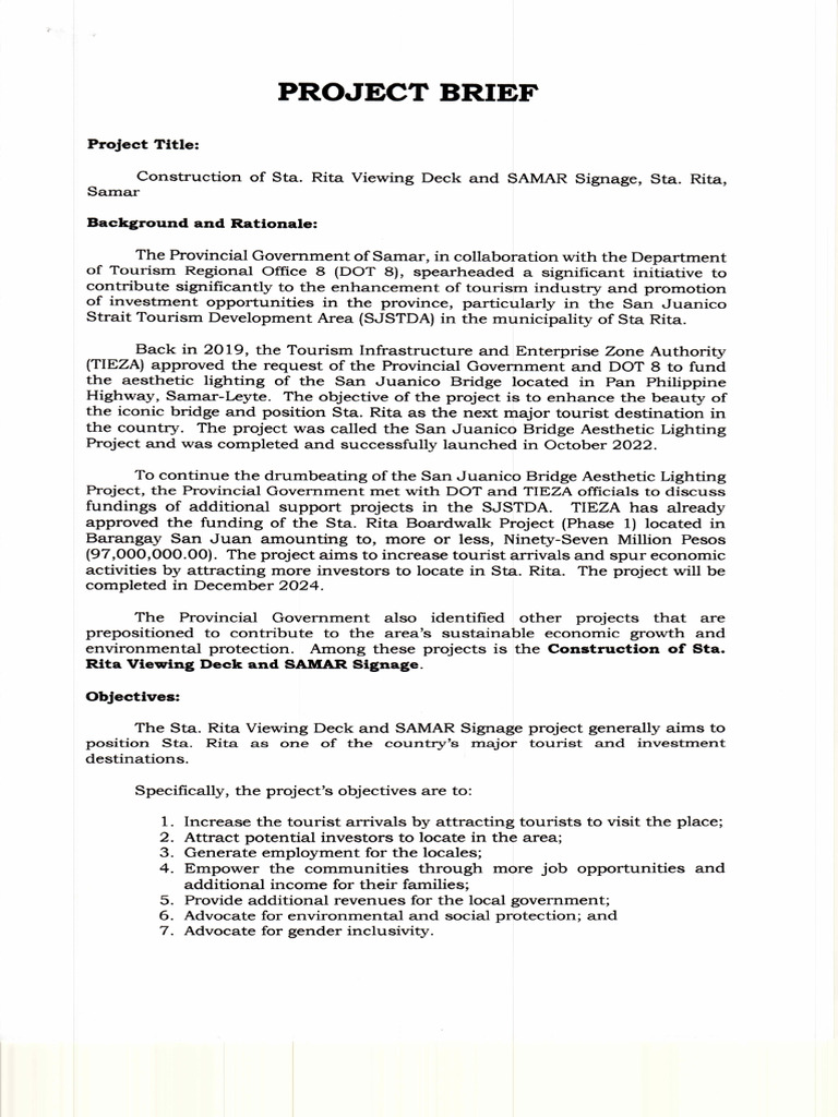 Project Brief | PDF