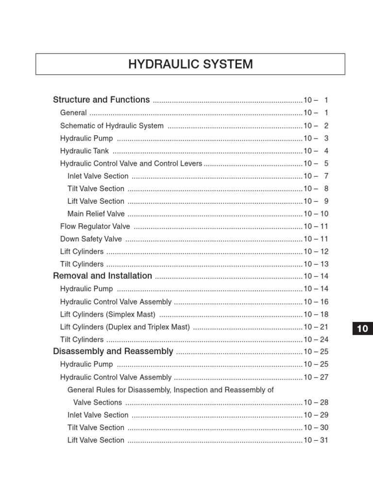 Hydraulic System Components Overview | PDF | Valve | Pump