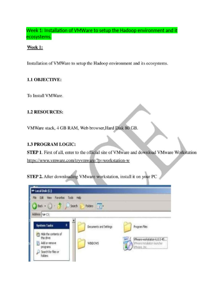 Hadoop Installation and HDFS Commands Guide | PDF | Map Reduce | Apache ...