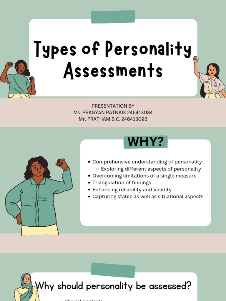 Personality Assessment Methods Explained | PDF | Psychology ...