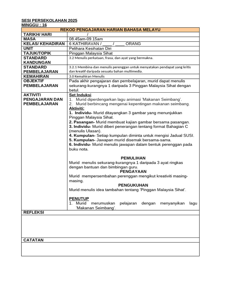 RPH BM 6k | PDF