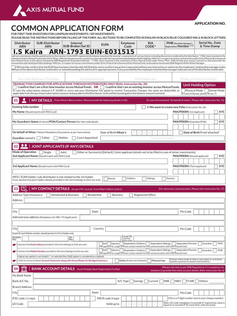 How to Fill the Common Application Form | PDF | Identity Document | Cheque