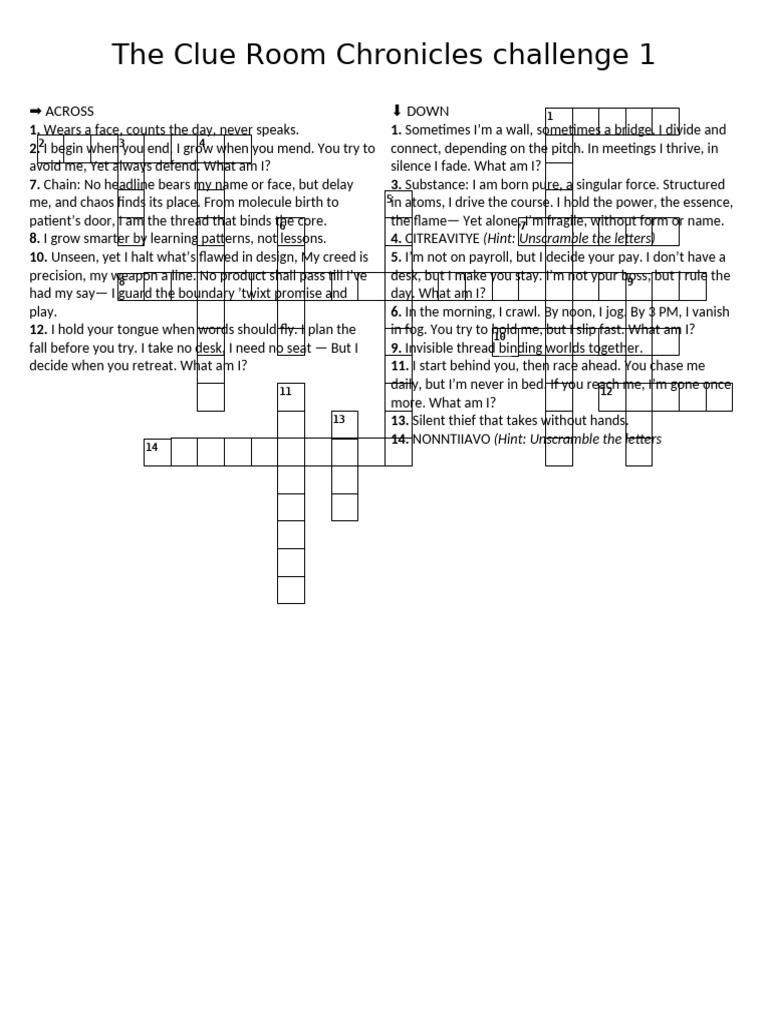 Clue Room Chronicles: Challenge 1 | PDF | Chess Openings | Chess