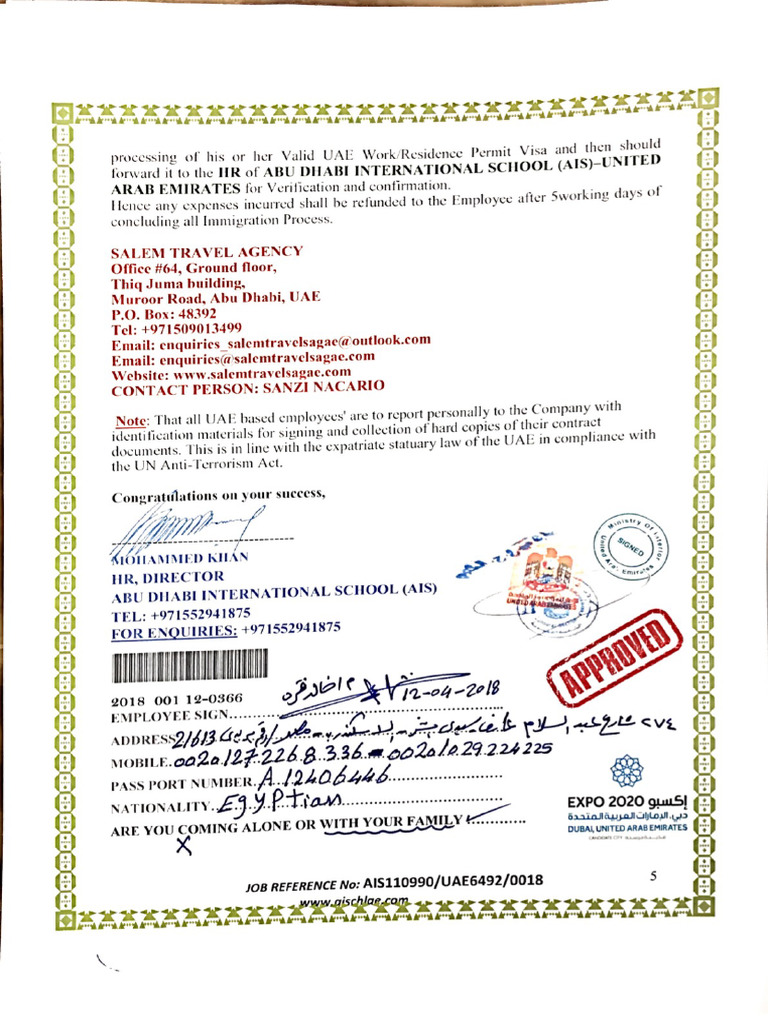 Fake Contract | PDF
