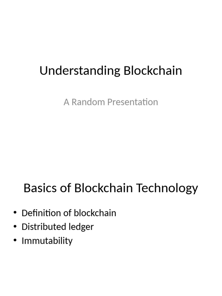 Blockchain Basics | PDF