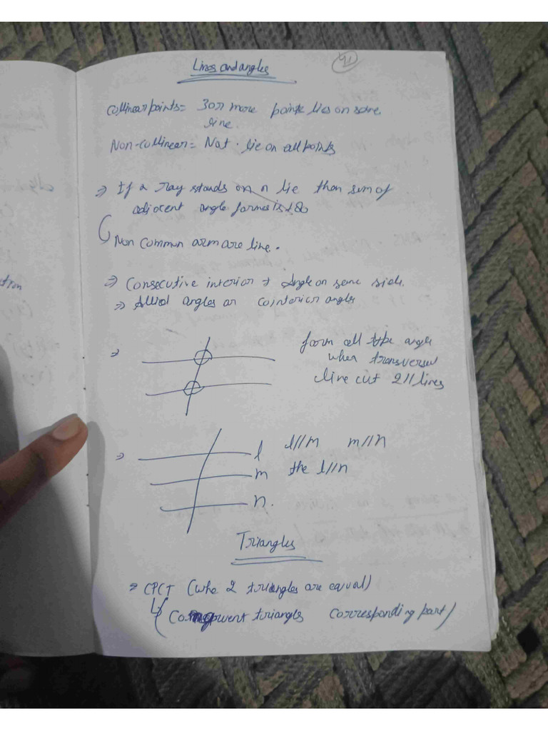 CH 5 - Circle Class 9 Math Notes | PDF