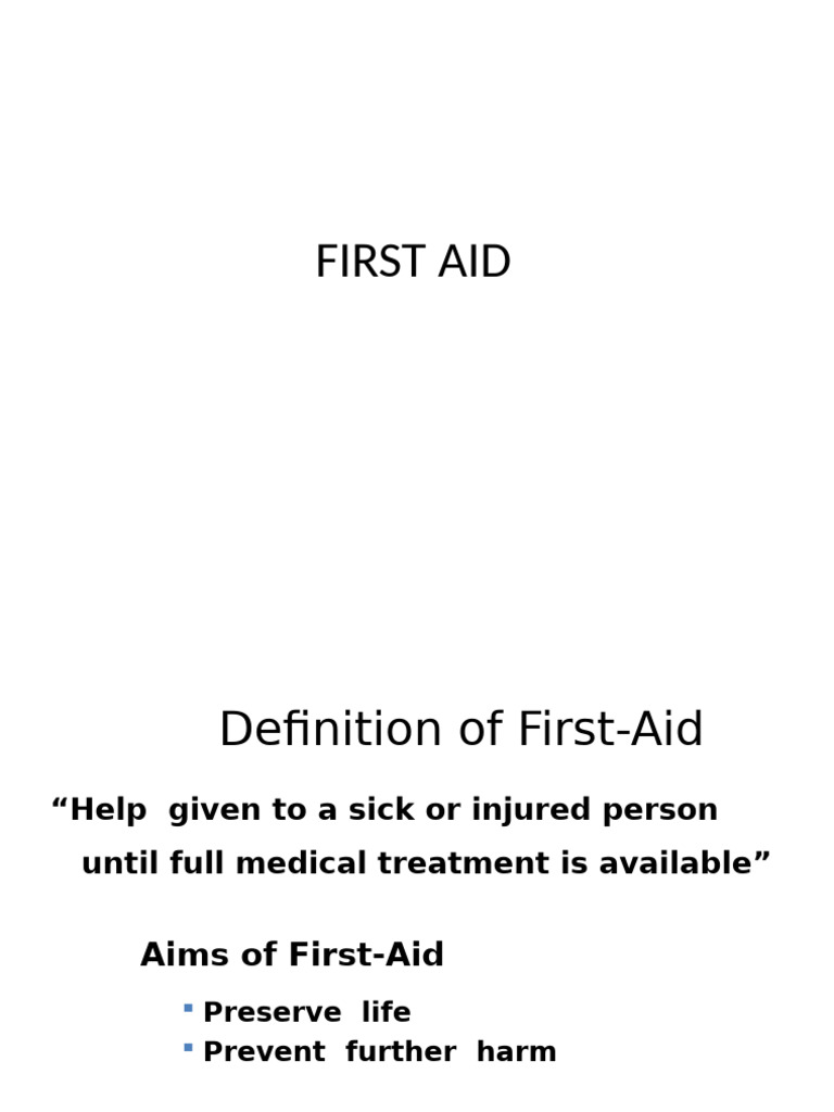 Essential First Aid Training Guide | PDF | Cardiopulmonary ...