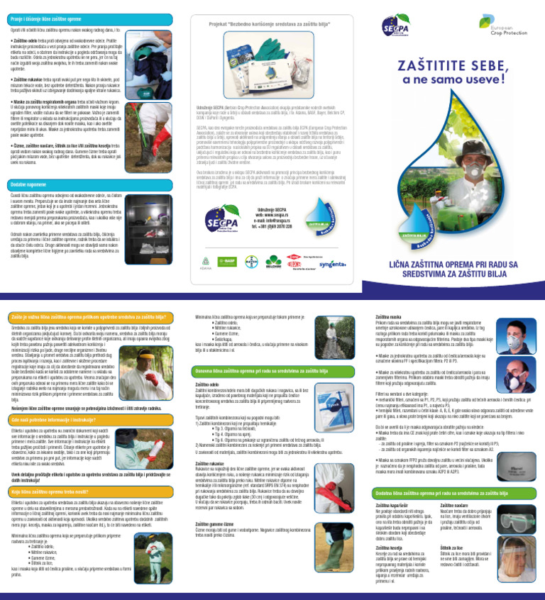 Licna Zastitna Oprema Pri Radu | PDF