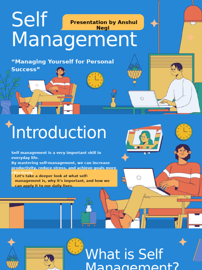 Self-Management for Personal Success | PDF | Time Management ...