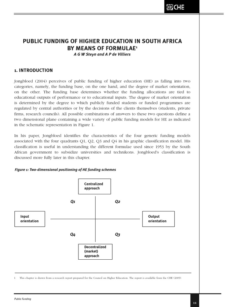 Public Funding Models for Higher Education | PDF | Cost Of Living | Subsidy