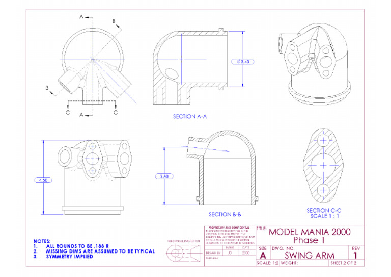 Model Mania 2000 Stage 2 | PDF