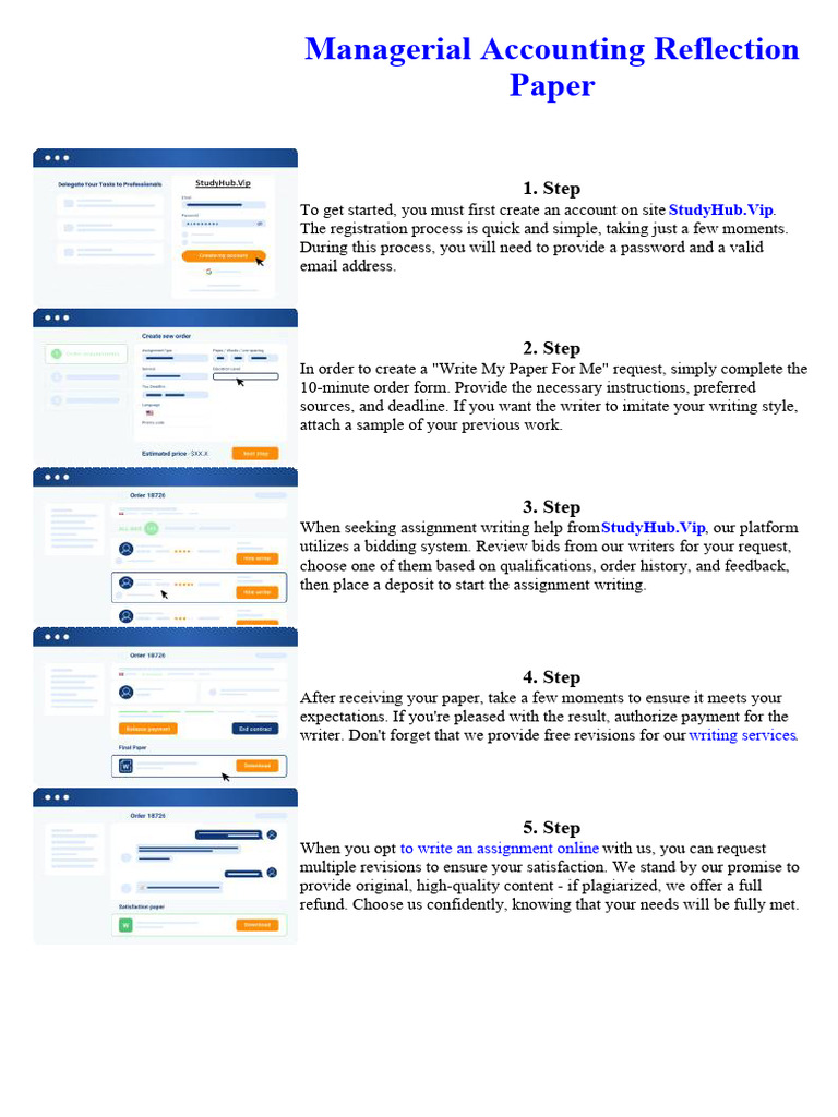 Managerial Accounting Reflection Paper | PDF | Performance Appraisal ...