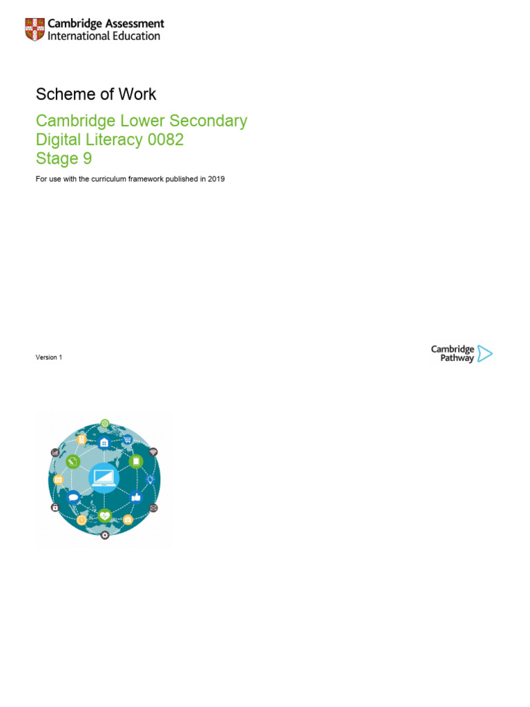 Digital Literacy Scheme of Work | PDF | Artificial Intelligence ...