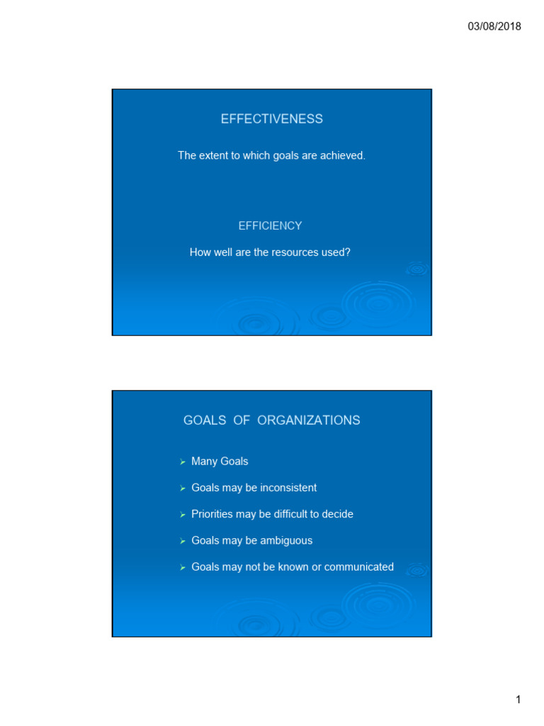 Effectiveness | PDF
