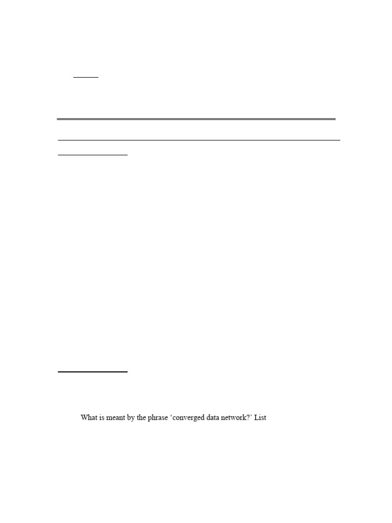 IT Network Exam Questions 2015/2016 | PDF | Computer Network | Internet