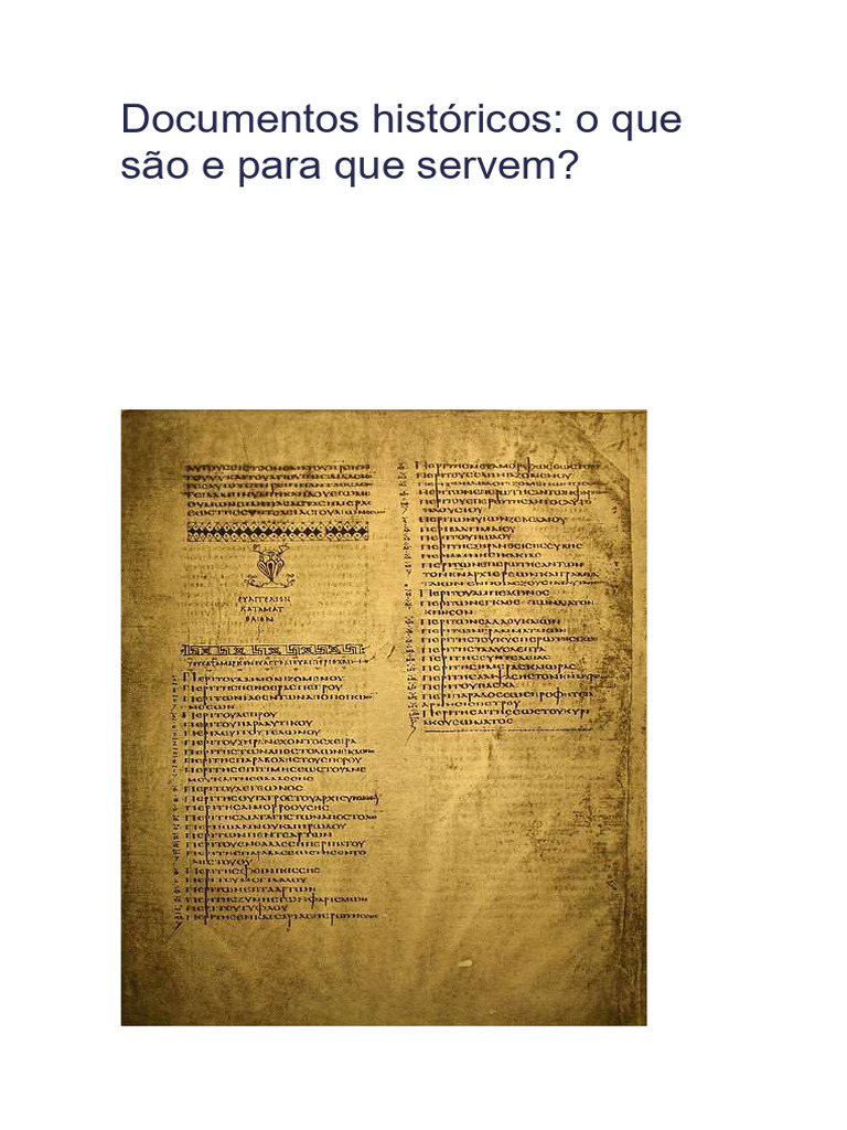 Importância dos Documentos Históricos Empresariais | PDF | Publicidade ...