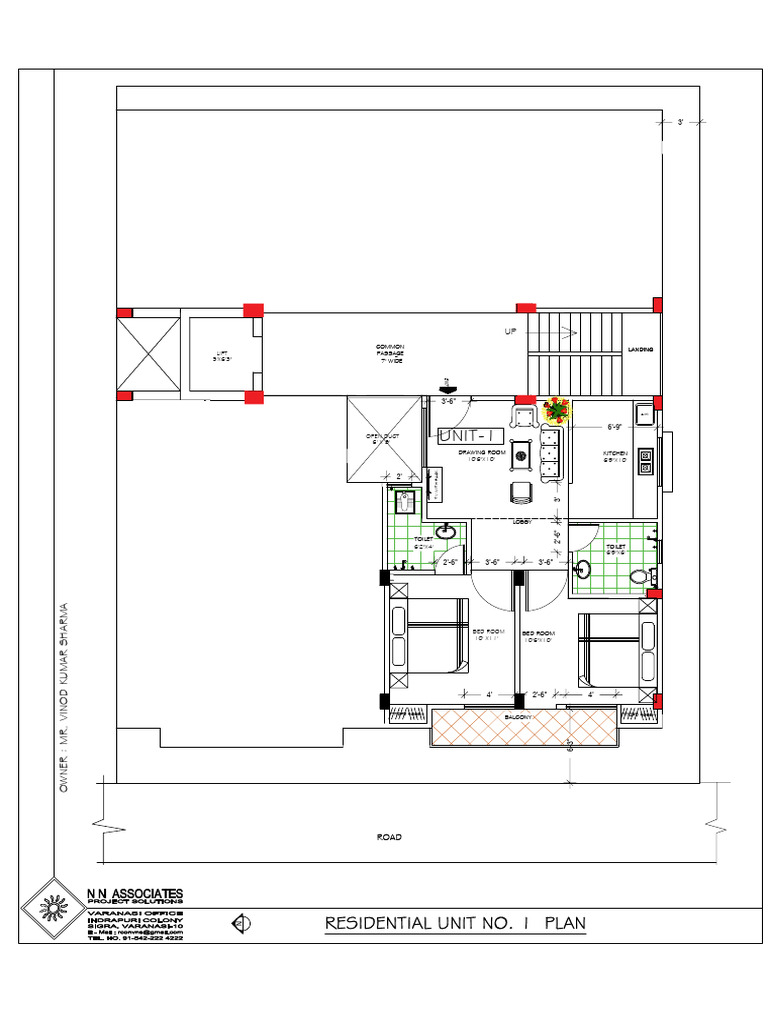 Residential Unit 1 Floor Plan Layout | PDF