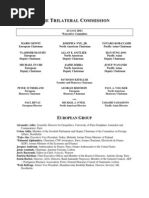 Trilateral Commission - Membership List 8-2011