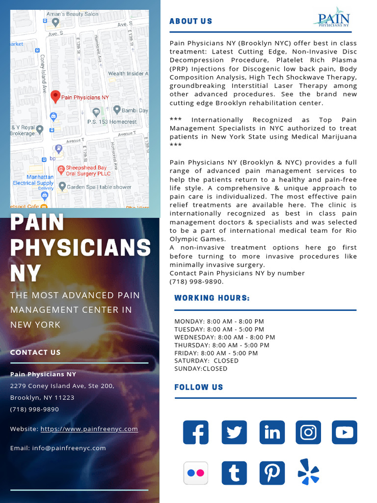Pain Physicians NY | PDF | Diseases And Disorders | Medical Treatments