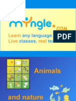 Foreign Language Lesson Template - Animals and Nature