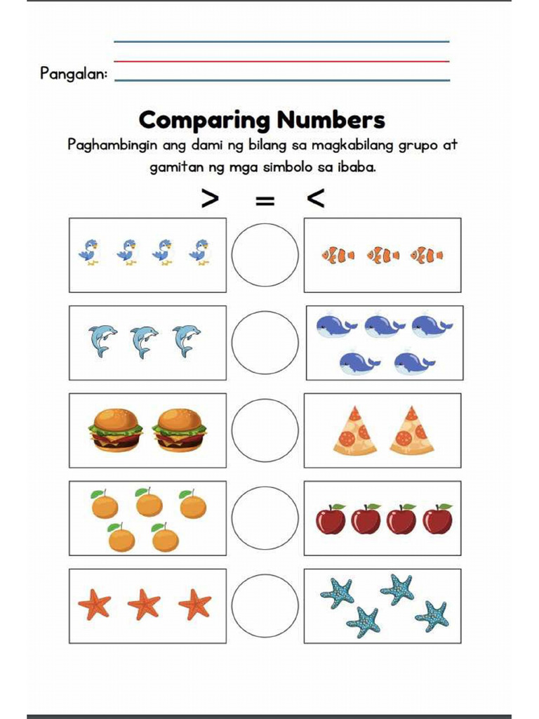 Kindergarten Activities | PDF