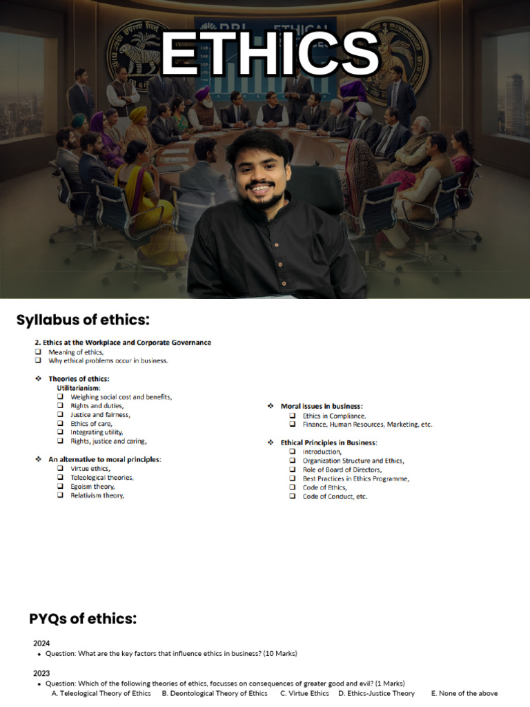 Key Concepts in Business Ethics | PDF | Utilitarianism | Morality