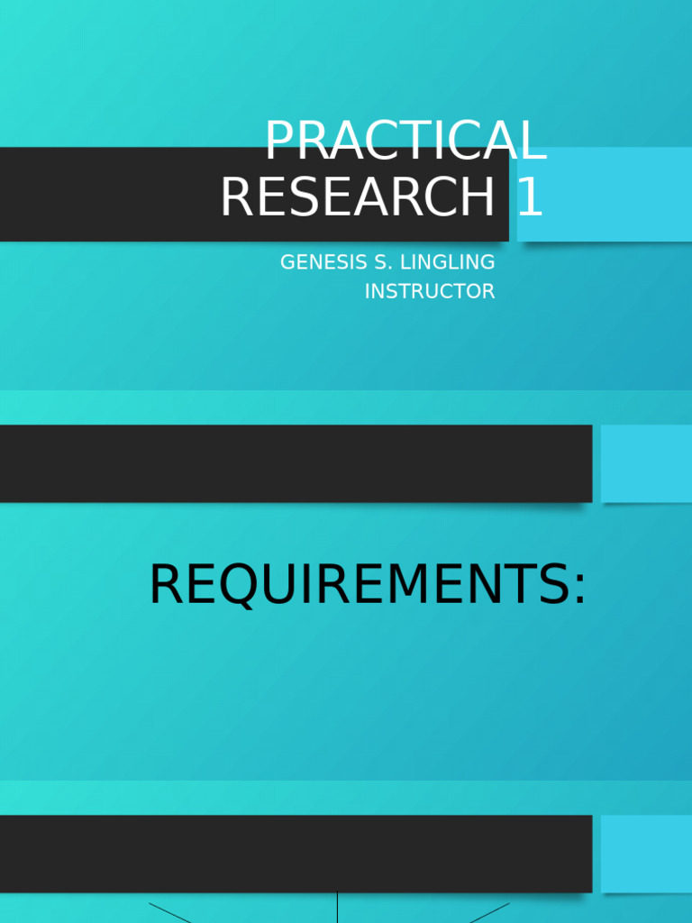 Importance and Process of Research | PDF | Qualitative Research ...