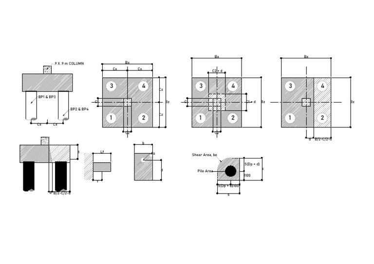 Shear and Pile Area Calculations | PDF