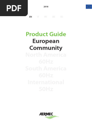 10 [10 & “Harmony” COMPLETE BOX] Aermec Product Guide 2018 Overview | PDF | Air Conditioning