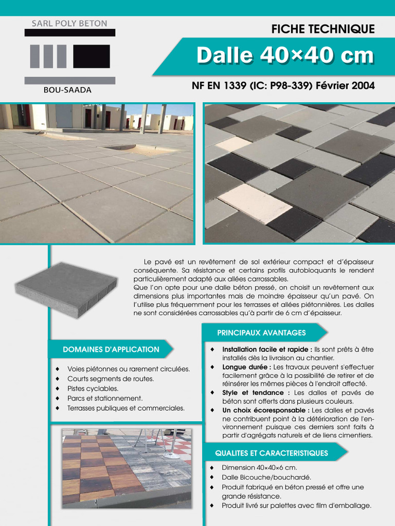 Combien De Dalle De 40x40 Pour 30m2null