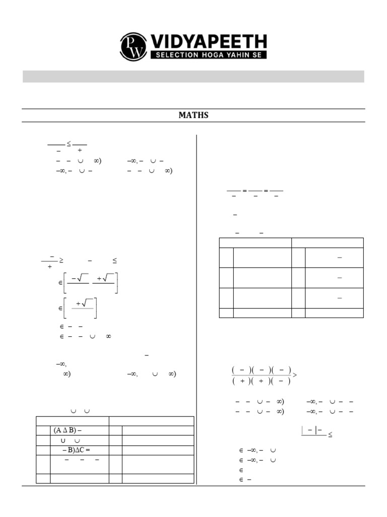 Basic Mathematics and Set Theory Questions | PDF | Chess | Chess Theory