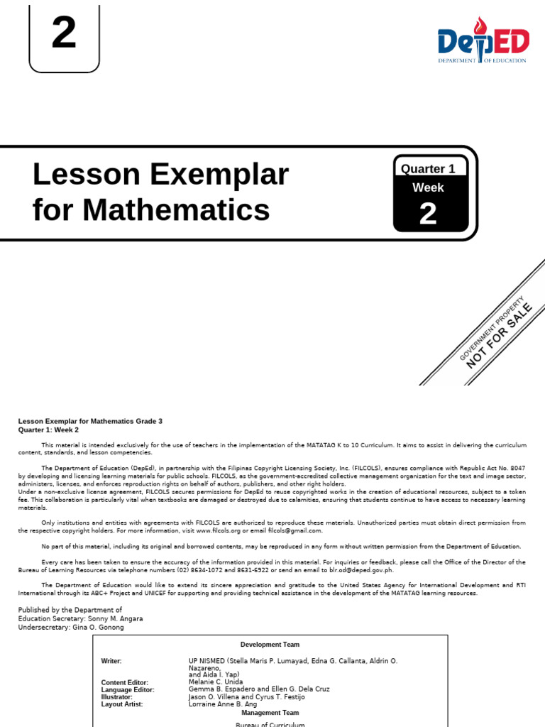 Math 3: Week 2 - Shape Translations | PDF | Shape | Circle