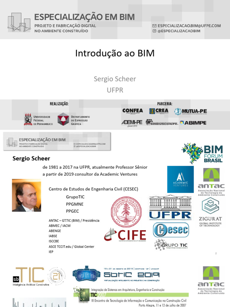 Introdução ao BIM: Conceitos e Vantagens | PDF | BIM | Informática
