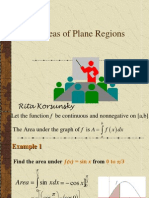 29) 6.1 Areas of Plane Regions