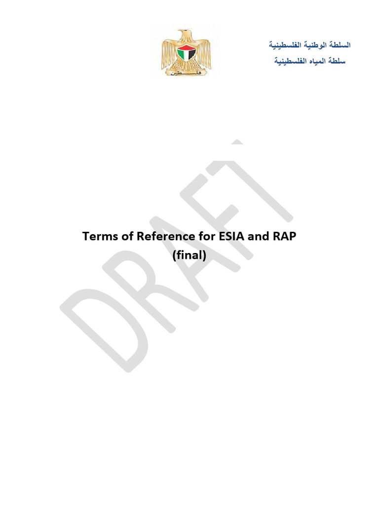 Final Standard TOR ESIA-M3.4 | PDF | Environmental Impact Assessment ...